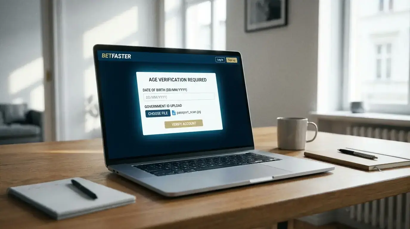 Age verification process for opening a UK cricket betting account