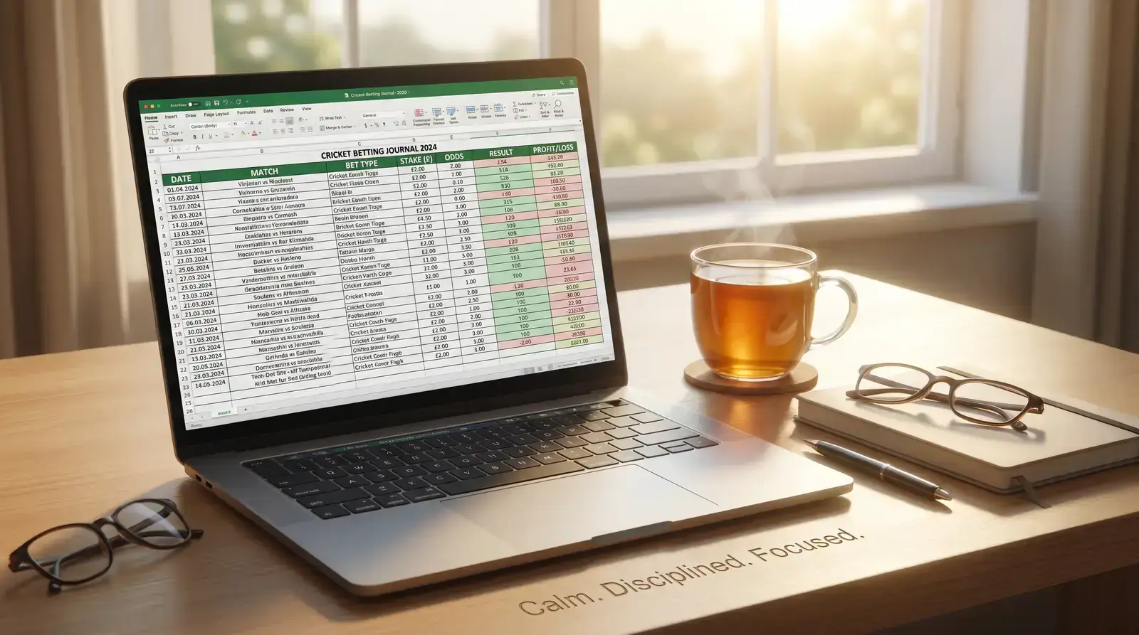 Disciplined staking approach for cricket accumulator betting
