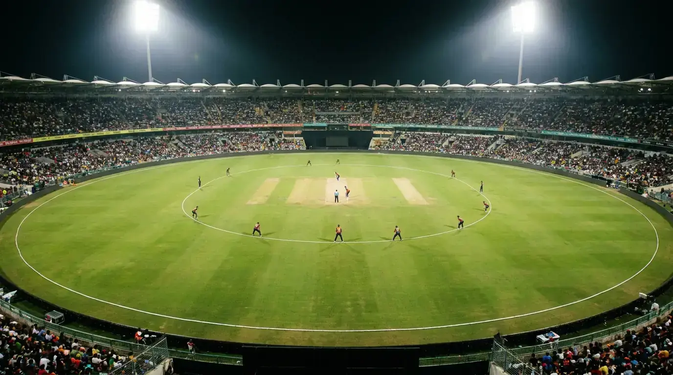 T20 cricket powerplay fielding restrictions with close-in fielders